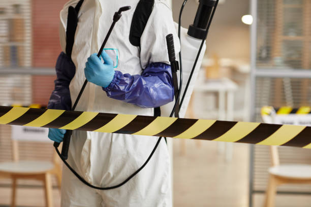 Professional Trauma Scene Cleanup technician working in Brighton, MI